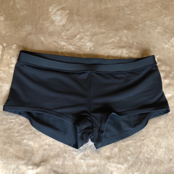 Black Arizona Jeans Swim Boyshort, Size XL - Picture 9 of 11